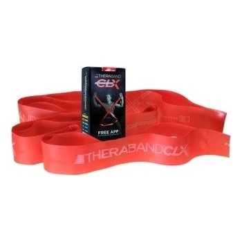 Thera-Band CLX - červený, středně silný