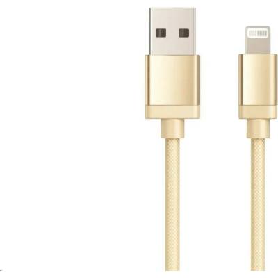 WG 5998 Datový Lightning MFI na USB-A 1m zlatý