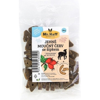 UGF Pamlsky pro psy Jehněčí Moučný červ 80 g