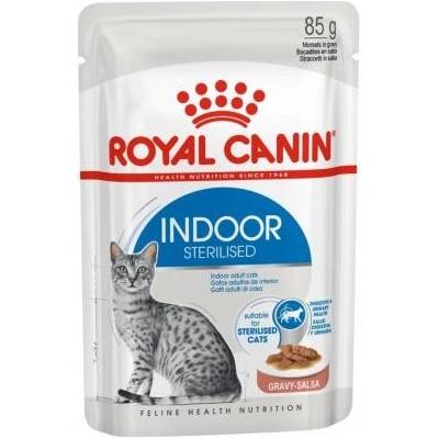 12 x Royal Canin kapsička Indoor Sterilised in gravy 85 g