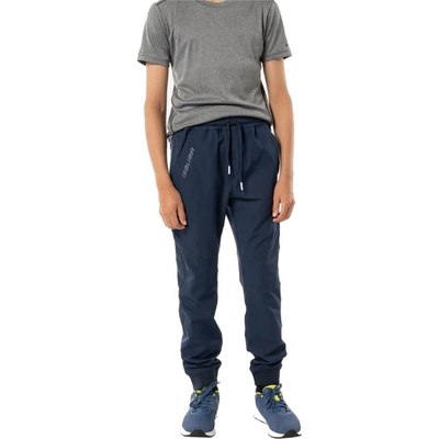 Bauer Team Woven jogger YTH tmavo modrá