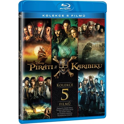 Piráti z Karibiku kolekce 1.-5. BD