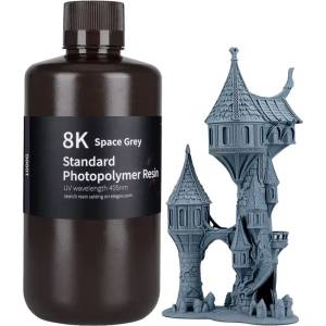 ELEGOO Фотополимерна смола ELEGOO Water Washable 8K Space Gray (50.103.0128)