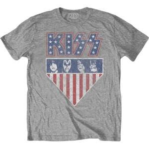 Kiss Stars And Stripes Grey M Риза (KISSTS26MG02)