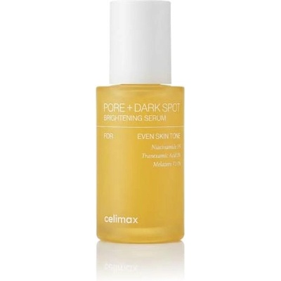 Celimax Pore+Dark Spot Brightening Serum изсветляващ серум за уеднаквяване на кожата на лицето 30 ml унисекс