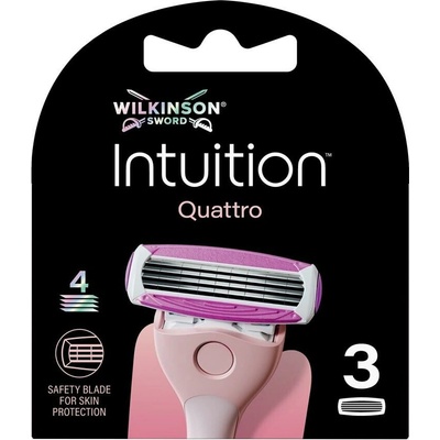 Wilkinson Sword Intuition Quattro 3 ks