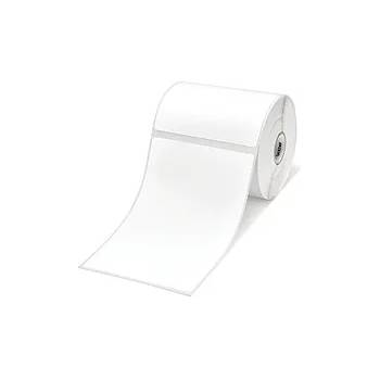 Brother BDE-1J152102-102 White Paper Label Roll, 350 labels per roll, 102x152 mm (Order Multiples of 8) (BDE1J152102102)