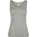 Engel Дамско копринено термобельо Engel Women's Tank Top Merino base layer - Light Grey Melange - размер 34/36 (EU) (114-0520-0511)