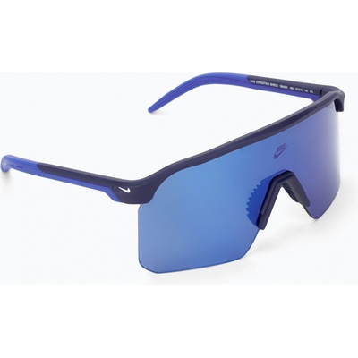Nike Слънчеви очила Nike Expedition Shield matte blue void/ blue mirror