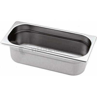 Gastronádoba nerezová GN 2/8 plná 32,5 x 13,2 cm, výška 2 cm 3140802