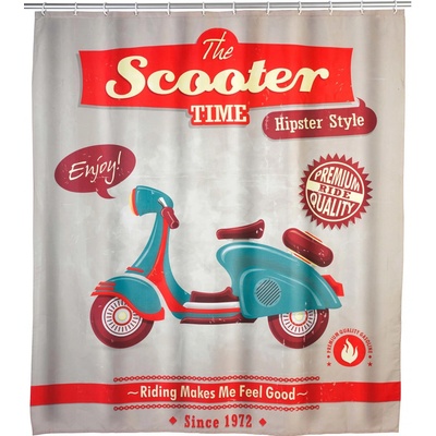 WENKO VINTAGE SCOOTER oranžový 180 x 200 cm