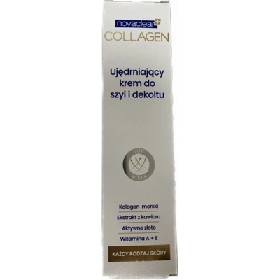Novaclear Collagen zpevňující krém na krk a dekolt 50 ml