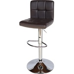 Bogdan Furniture Am Бар стол Калипсо-12 кожа-кафява