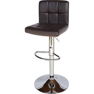 Bogdan Furniture Am Бар стол Калипсо-12 кожа-кафява