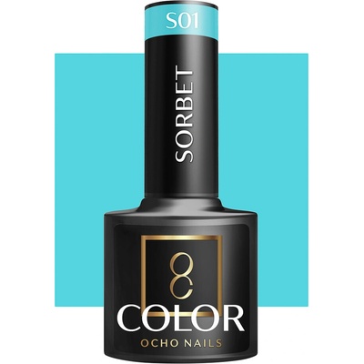 OCHO NAILS Hybridný lak na nechty Sorbet S01 -5 g