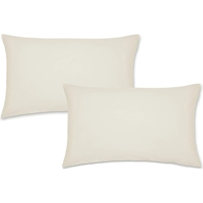 Catherine Lansfield Перкалови калъфки за възглавници 2 бр. 50x75 cm Easy Iron Percale - Catherine Lansfield (BD/18277/W/HPC2/CR)