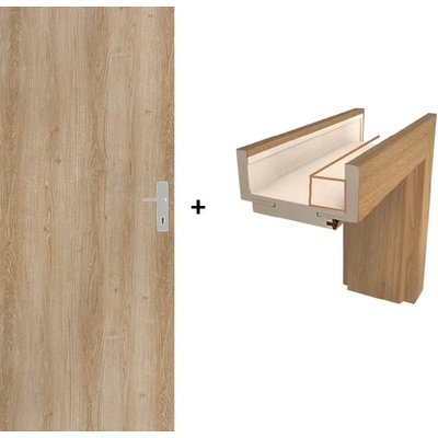 Naturel technické pravé 80 cm jilm SETDPOJ80P