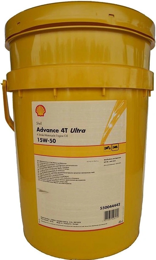 Shell Advance 4T Ultra 15W-50 20 l od 156,7 € - Heureka.sk