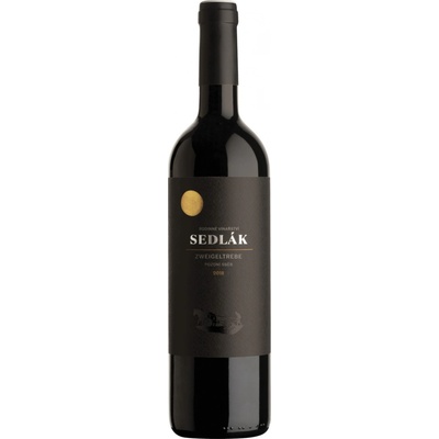 Sedlák Zweigeltrebe pozdní sběr 2023 12,5% 0,75 l (čistá fľaša)