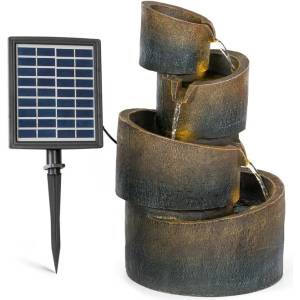 Blumfeldt Mantua каскаден фонтан за градина 4 нива акумулатор 2, 8W солар LED (LEU13-Mantua) (LEU13-Mantua) - klarstein