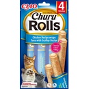 Churu Cat Rolls Chicken wraps&Tuna Scallop cr. 4 x 10 g