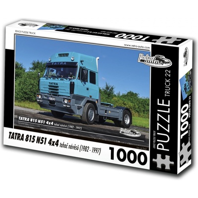 RETRO-AUTA TRUCK č.22 Tatra 815 N51 4x4 ťahač návesov 1982-1997 1000 dielov