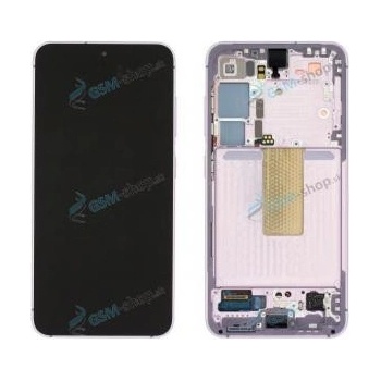 LCD Displej + Dotykové sklo + Přední kryt Samsung Galaxy S23 (S911) - originál