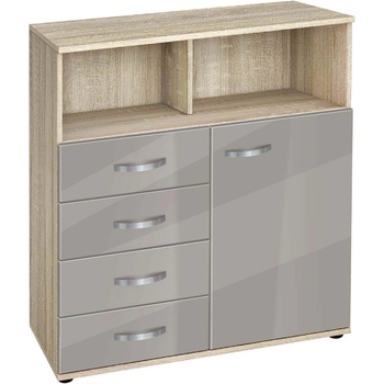 Image 1 of Bogdan Furniture G Скрин Мебели Богдан, модел BM-Ava 14-1000, ГБ сонома и сиво гланц