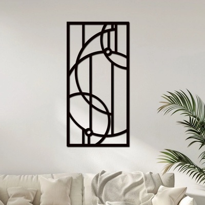 dřevo života Dekorační panel GATSBY III Rozměry (cm): 40x80, Zvolte barvu dekoru: Černá