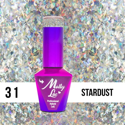 Molly Lac Gél lak QUEENS OF LIFE STARDUST 31 10 ml