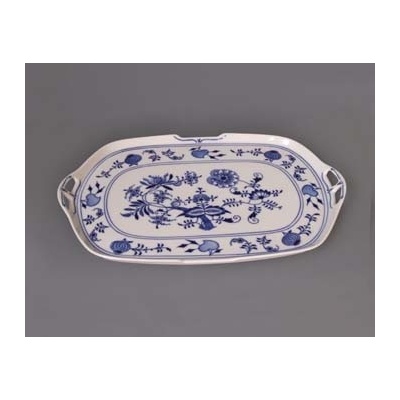 Cibulák Podnos 38x24,5 cm originál cibuľový porcelán