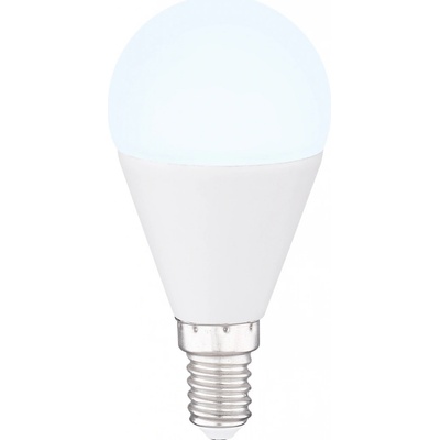 Globo LED BULB 106750SH LED žiarovka, kov biely, plast opál biely,ILLU,RGB+biela,kom