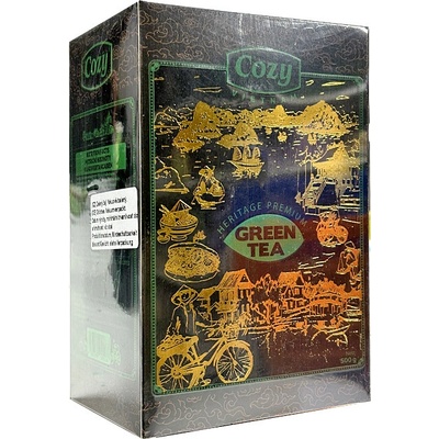 Cozy Zelený čaj Heritage Premium COZY 100% čistý zelený čaj 500 g