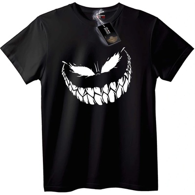 NOONEBRAND Тениска Плашещ Израз - L, Black