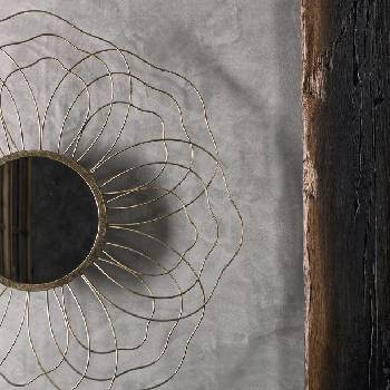 My Soul Depot Огледало от състарен месинг М (800803 - В)