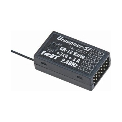 GR-12+3G+3A+Vario přijímač HoTT