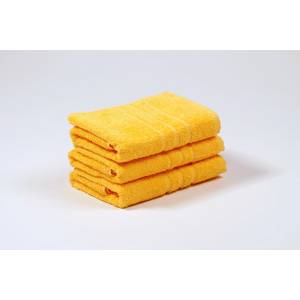 PROFOD CLASSIC / Froté ručník malý, 400 g/m2 - žlutá 30x50 cm (prof_1881)