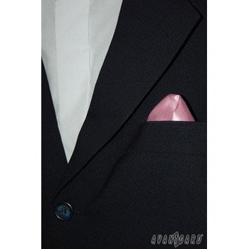 Kapesníček pánský do saka satén růžová