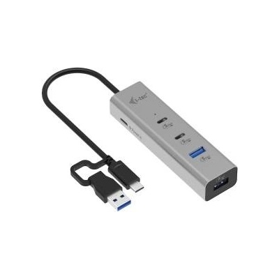 HI-TEC USB извод i-Tec CAHUBMETAL2A2CPD Сребрист