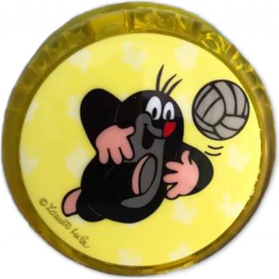 Jojo krtek svítící 5,5 cm žlutá