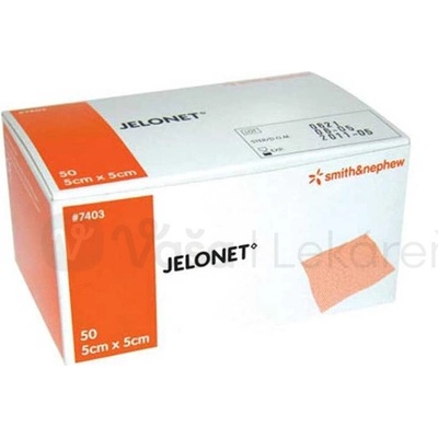 Jelonet Krytie na rany - mastný tyl 5 x 5 cm 50 ks