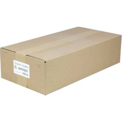 Vikpap - obálka samolepící DL, bílá, 220 × 110 mm - 1000 ks