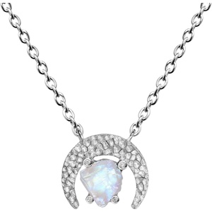 Silenti Jewelry Сребърно колие "Находка