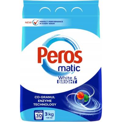 Peros Matic White prací prášek na bílé 3 kg