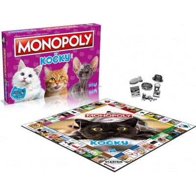 Winning Moves Monopoly: Kočky CZ