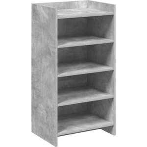 vidaXL Шкаф за обувки Бетонно сиво 48 x 36 x 92 см Инженерна дървесина (8011342)