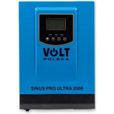 VOLT Hybridní měnič napětí Sinus Pro Ultra 2000 12/230V 1000/2000W MPPT 60A