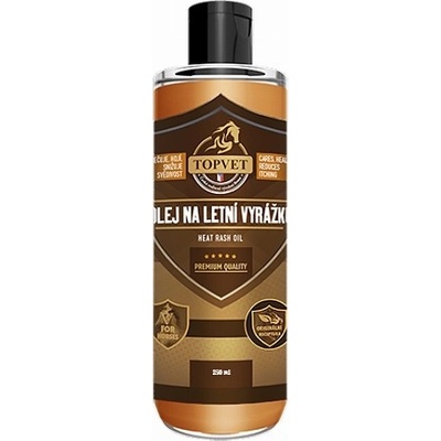 Topvet Olej na letní vyrážku pro koně 250ml