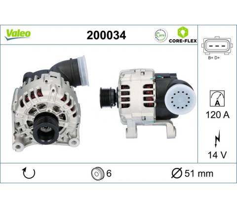 Generátor VALEO 200034