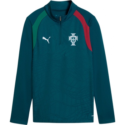 Puma Portugal Training 1/4 Zip Top Kids modrá